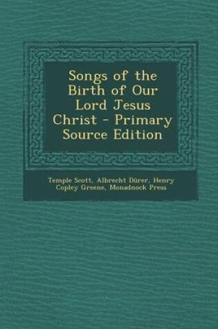 Cover of Songs of the Birth of Our Lord Jesus Christ