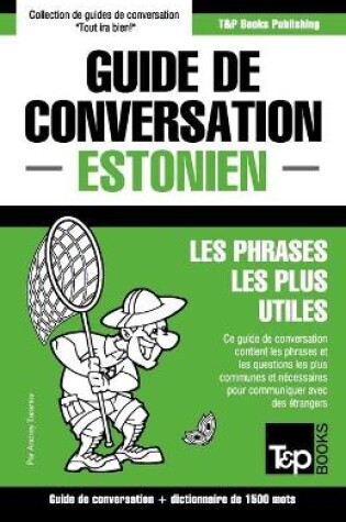 Cover of Guide de conversation Francais-Estonien et dictionnaire concis de 1500 mots