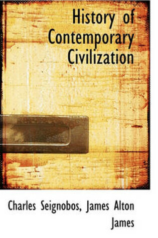 Cover of History of Contemporary Civilization