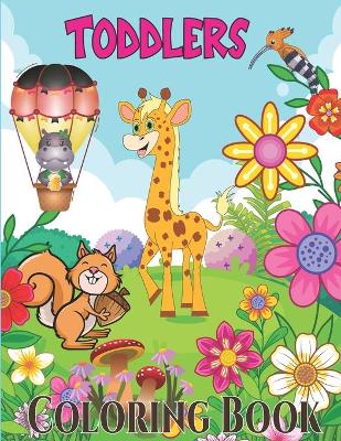 Book cover for Toddlers Coloring Book