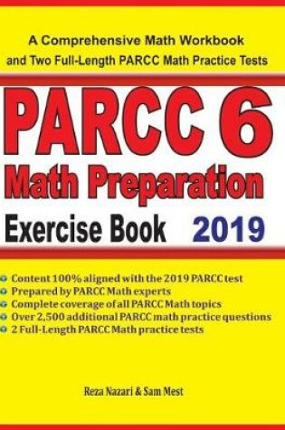 Cover of PARCC 6 Math Preparation Exercise Book