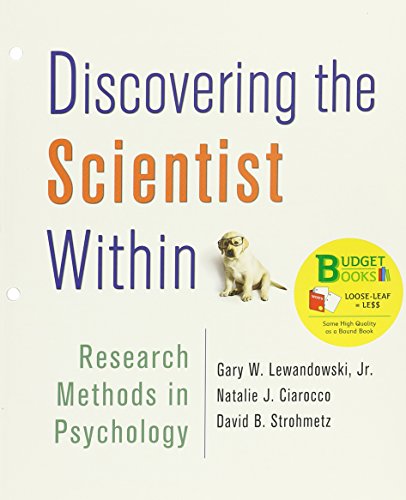 Book cover for Loose-Leaf Version for Discovering the Scientist Within & Launchpad Solo for Research Methods (Six Month Access