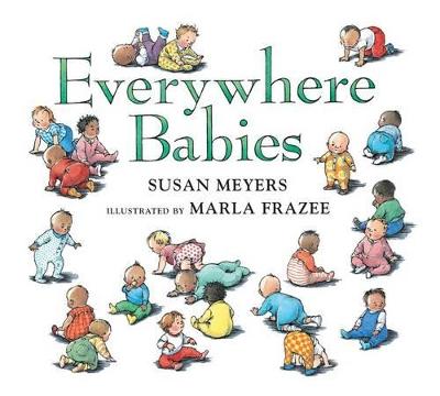 Book cover for Everywhere Babies Padded Board Book