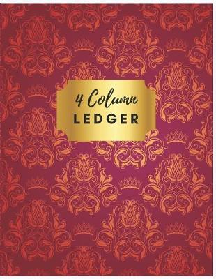 Book cover for 4 Column Ledger