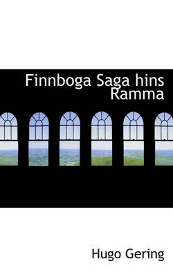 Book cover for Finnboga Saga Hins Ramma