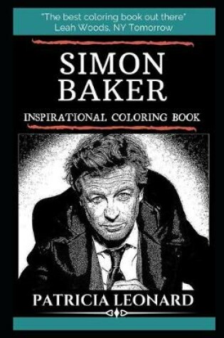 Cover of Simon Baker Inspirational Coloring Book