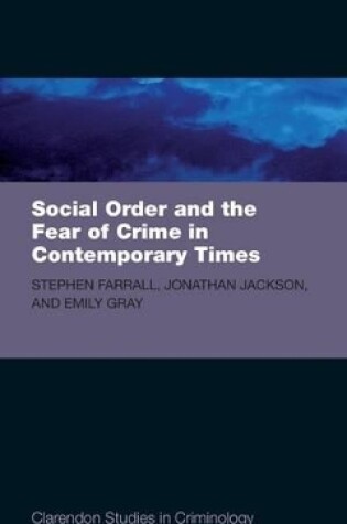 Cover of Social Order and the Fear of Crime in Contemporary Times