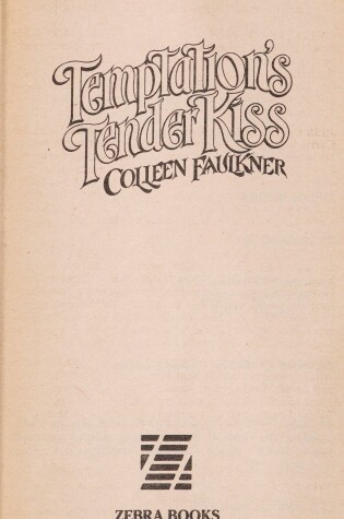 Cover of Temptation's Tender Kiss