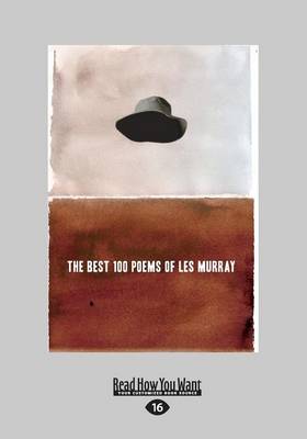 Book cover for The Best 100 Poems of Les Murray