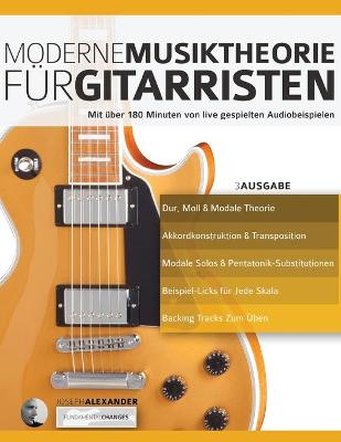 Book cover for Moderne Musiktheorie für Gitarristen