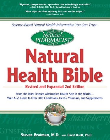 Book cover for The Natural Health Bible