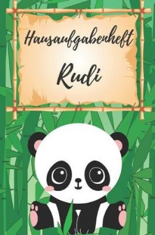 Cover of Hausaufgabenheft Rudi