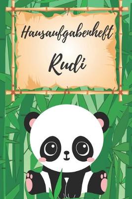 Book cover for Hausaufgabenheft Rudi