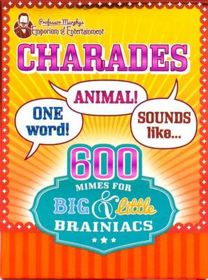 Book cover for Professor Murphy's Charades