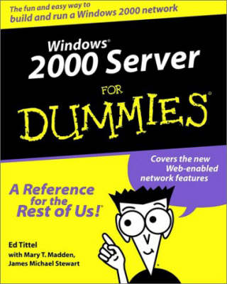 Book cover for Windows 2000 Server For Dummies