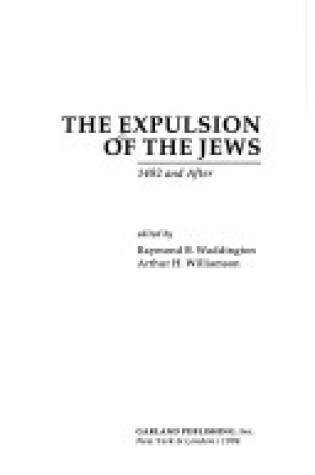 Cover of The Expulsion of the Jews