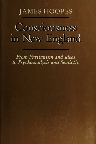 Cover of Consciousness New England CB