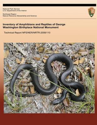 Book cover for Inventory of Amphibians and Reptiles of George Washington Birthplace National Monument