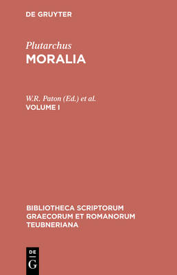 Book cover for Moralia, Vol. I CB