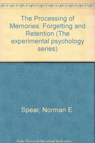 Cover of The Processing of Memories