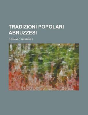 Book cover for Tradizioni Popolari Abruzzesi