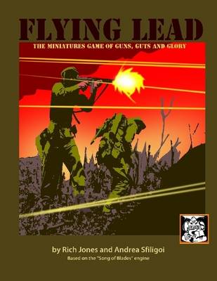 Book cover for Flying Lead Miniature Rules : The Miniatures Game Of Guns, Guts, And Glory