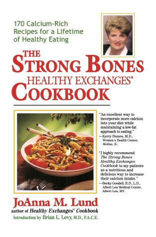 Book cover for The Strong Bones Healthy Exchanges Cookbook