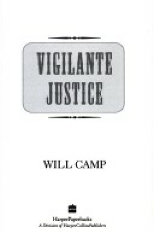 Cover of Vigilante Justice