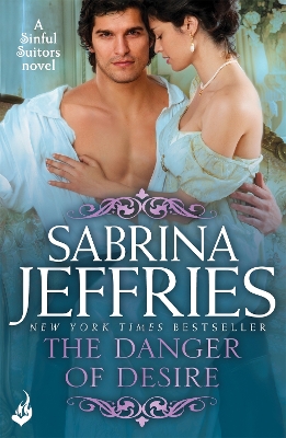 Book cover for The Danger of Desire: Sinful Suitors 3