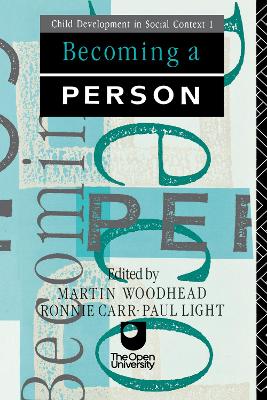 Cover of Becoming A Person
