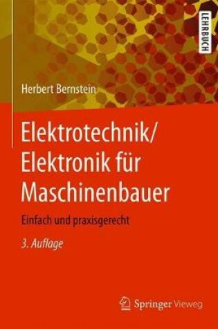 Cover of Elektrotechnik/Elektronik Fur Maschinenbauer