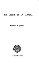 Book cover for The Legend of La Llorona