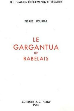 Cover of Le Gargantua de Rabelais