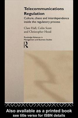 Book cover for Telecommunications Regulation
