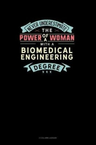 Cover of Never Underestimate The Power Of A Woman With A Biomedical Engineering Degree