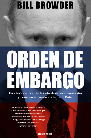 Cover of Orden de embargo/ Freezing Order