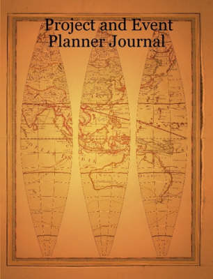 Book cover for Project and Event Planner Journal