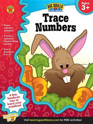 Book cover for Trace Numbers, Ages 3 - 5