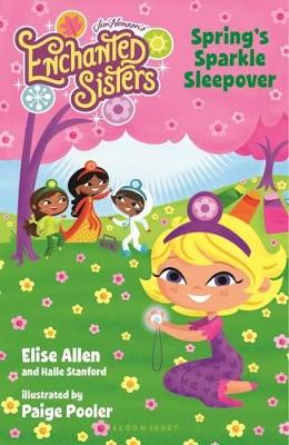 Book cover for Jim Henson's Enchanted Sisters: Spring's Sparkle Sleepover