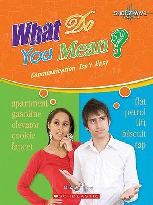 Book cover for What Do You Mean?