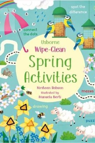 Cover of Wipe-Clean Spring Activities