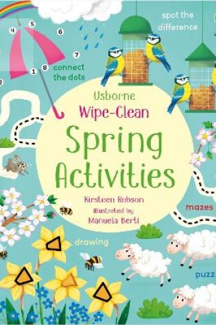 Cover of Wipe-Clean Spring Activities