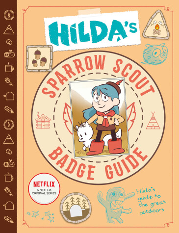 Book cover for Hilda's Sparrow Scout Badge Guide