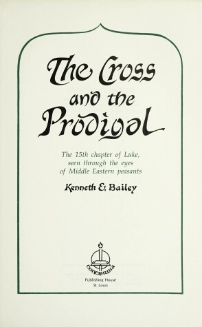 Cover of Cross and the Prodigal