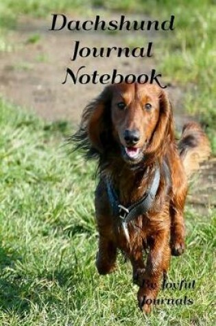 Cover of Dachshund Journal Notebook