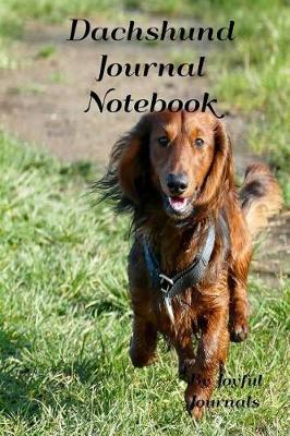 Book cover for Dachshund Journal Notebook