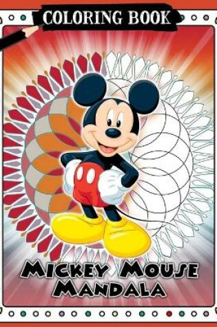 Cover of Mickey Mandala Coloring Book