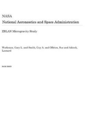 Cover of Zblan Microgravity Study