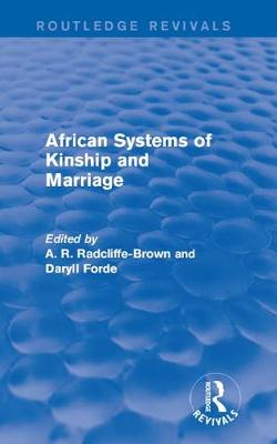 Book cover for African Systems of Kinship and Marriage