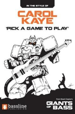 Cover of Carol Kaye - 'Pick a Part to Play'